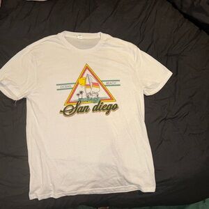 White San Diego Graphic T-Shirt